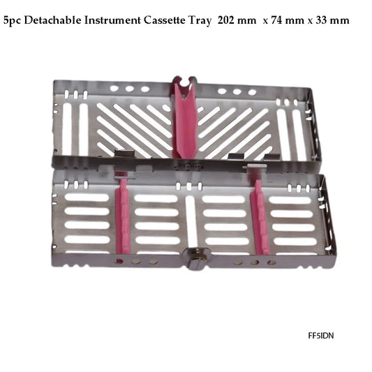 Capsule series - 5 pc Detachable Instrument Cassette Tray