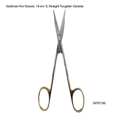 Goldman-Fox Scissor, 13 cm/ 5″ - Tungsten Straight