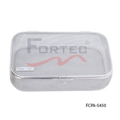Micro Mesh Tray with LID 220 mm x 140 mm x 50 mm - Fortec