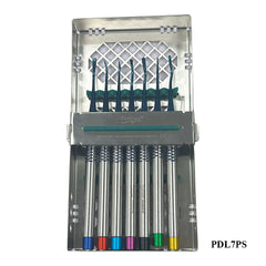 SET OF 7 PDL ELEVATORS (BLUE TIPS) - Fortec