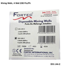 Mixing Wells – 4 Well (200 pc/pk) - Fortec