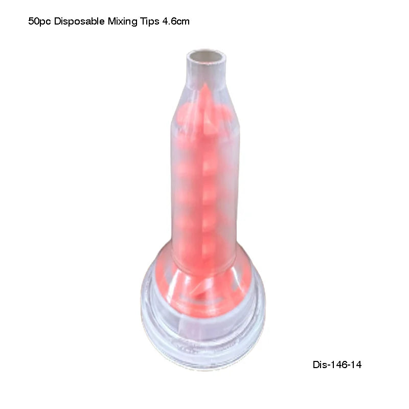 50 pc Disposable Mixing Tips 4.6cm - Fortec 