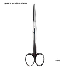4 Mayo Straight Blunt Scissors