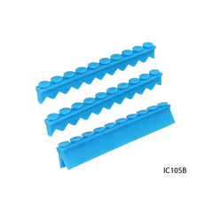 10 pc Instrument Cassette Silicone 3 pkg (1 Compression & 2 Instrument Rails)