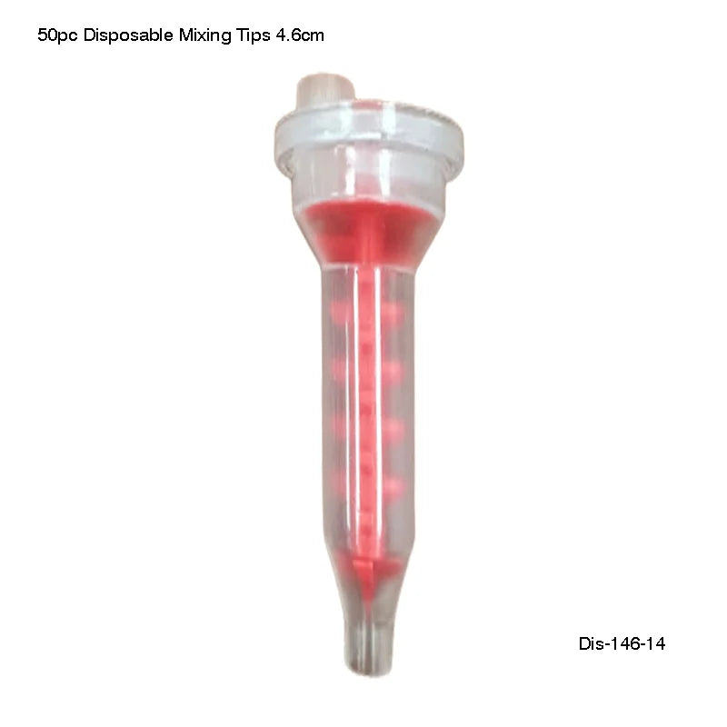 50 pc Disposable Mixing Tips 4.6cm - Fortec 