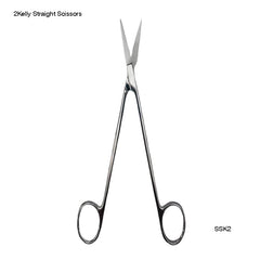 2 Kelly Straight Scissors