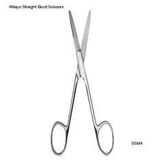 4 Mayo Straight Blunt Scissors
