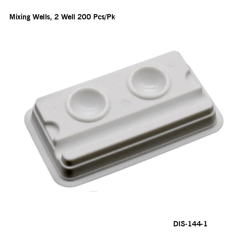 Mixing Wells – 2 Well (200 pc/pk) - Fortec 