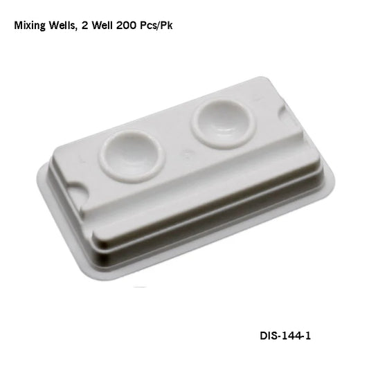Mixing Wells – 2 Well (200 pc/pk) - Fortec 