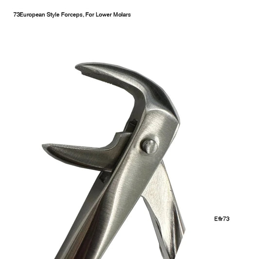 73 European Style Forceps, For Lower Molars
