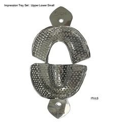 Impression Tray Set : Small Upper Lower - Fortec 