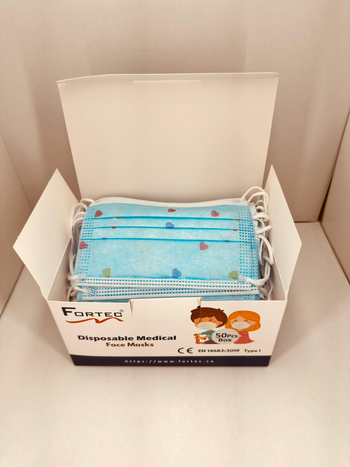 Children’s Medical Face Mask  50pcs/box – Type I EN 14683:2019
