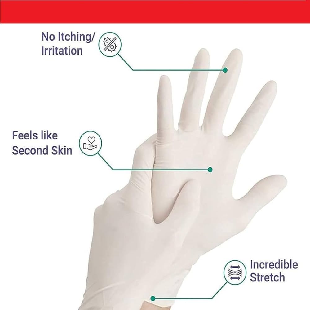 EXAMINATION GLOVES MEDIUM FMS-1062
