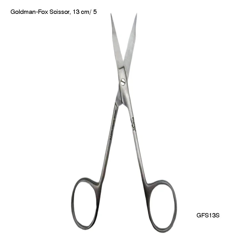 Goldman-Fox Scissor, 13 cm/ 5″ - Straight