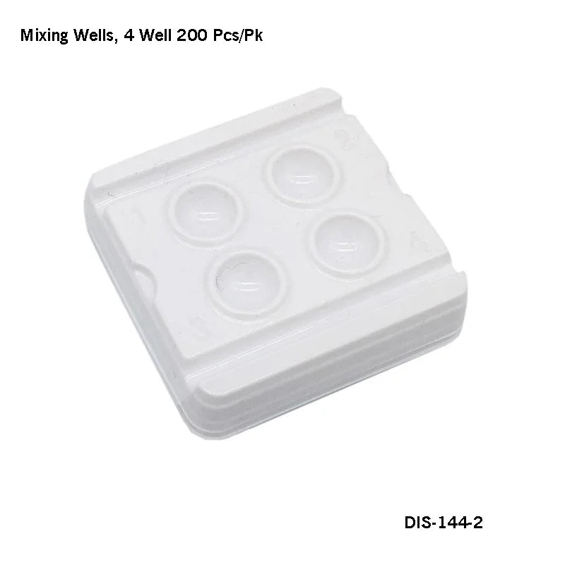 Mixing Wells – 4 Well (200 pc/pk) - Fortec 