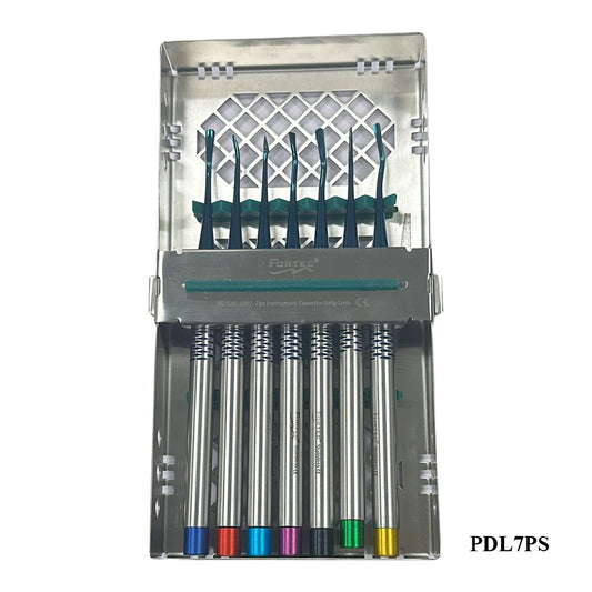 SET OF 7 PDL ELEVATORS (BLUE TIPS) - Fortec 
