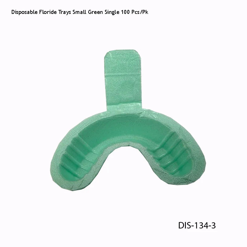 loride Trays Single – SMALL Green (100 pc/pk) - Fortec 
