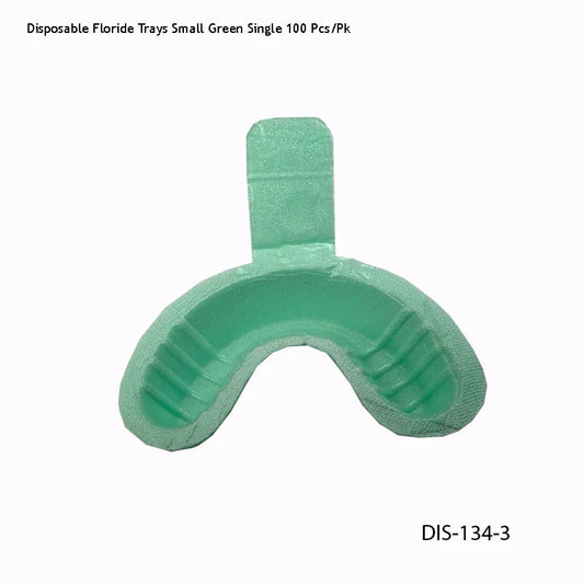 loride Trays Single – SMALL Green (100 pc/pk) - Fortec 