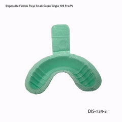 loride Trays Single – SMALL Green (100 pc/pk) - Fortec 